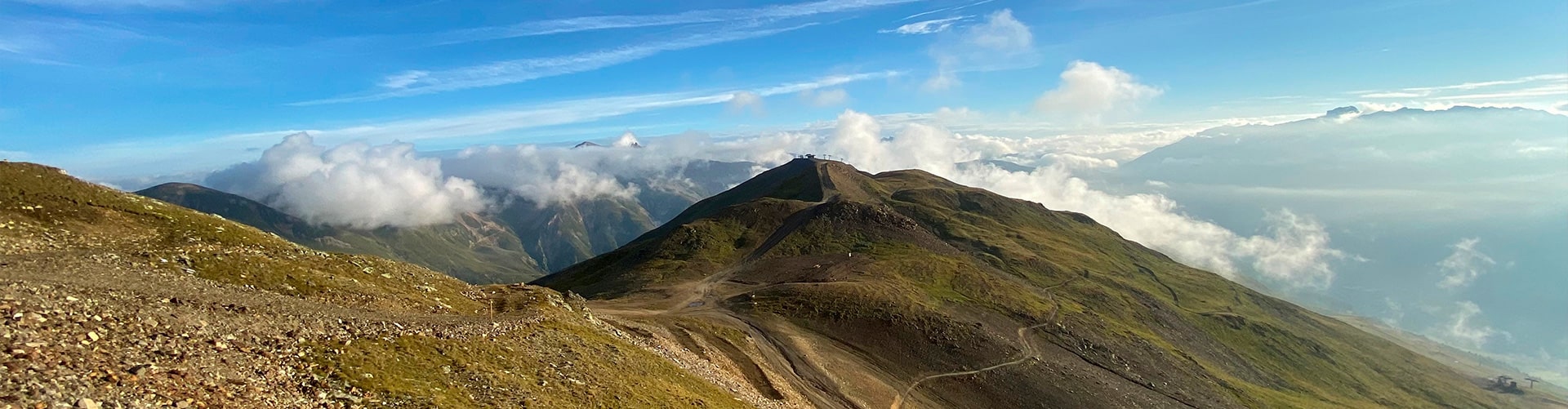 Mountain landscape at Carosello 3000